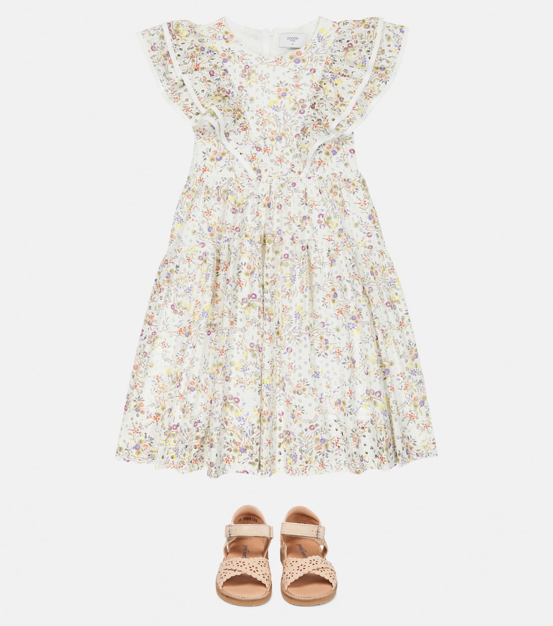 Robe Adele en coton à fleurs | Paade Mode