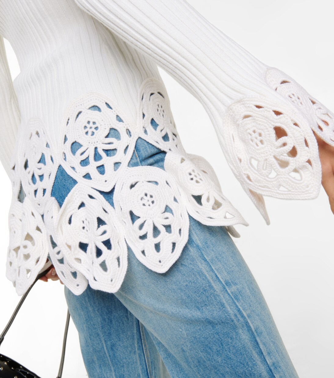 Top en laine mélangée | Rabanne