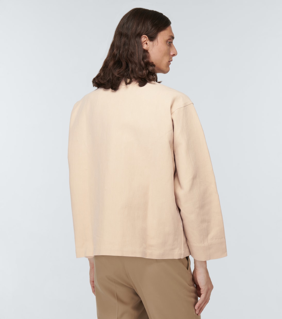Cotton-blend twill jacket | Commas