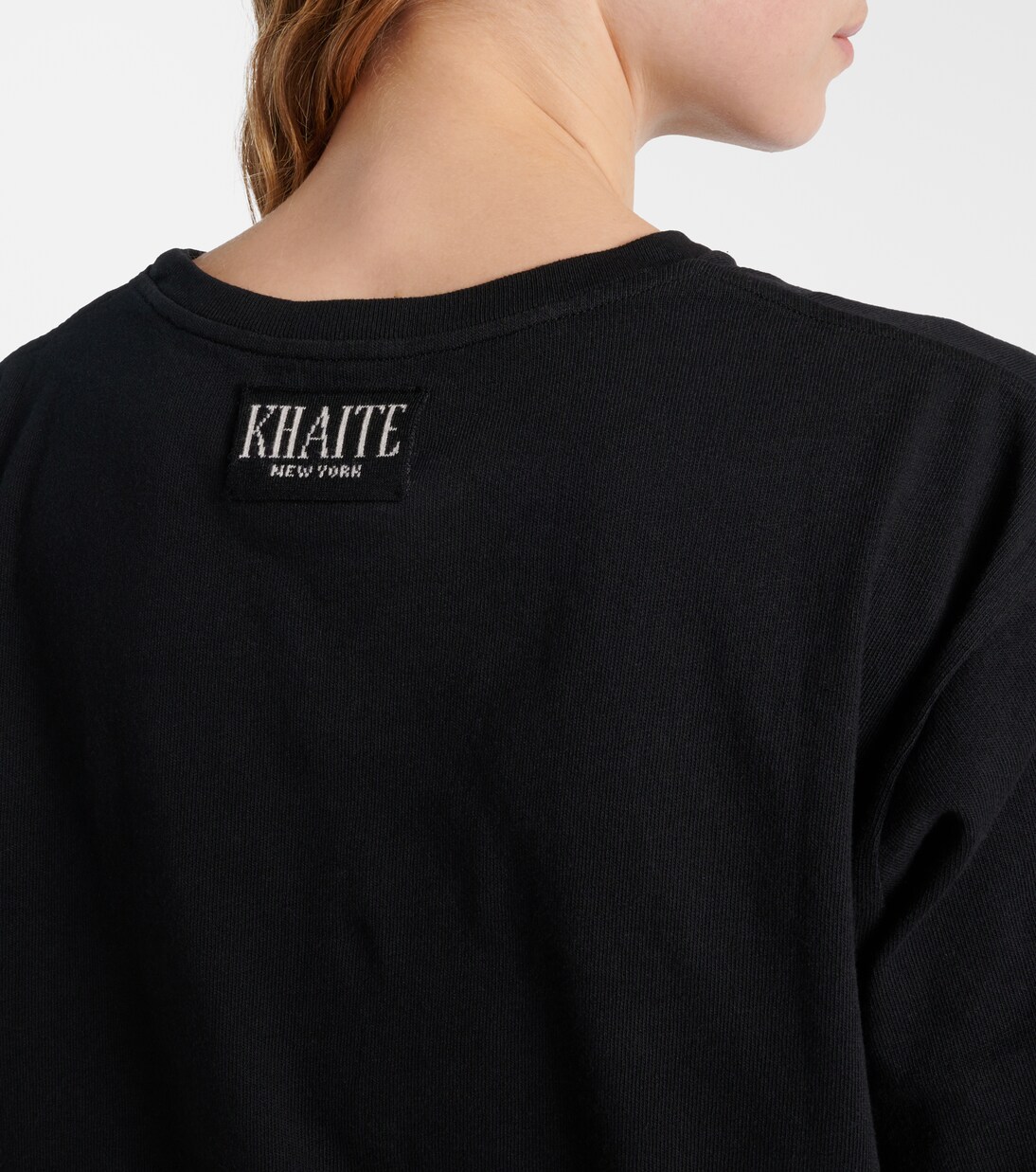 T-shirt Mae in jersey di cotone | Khaite