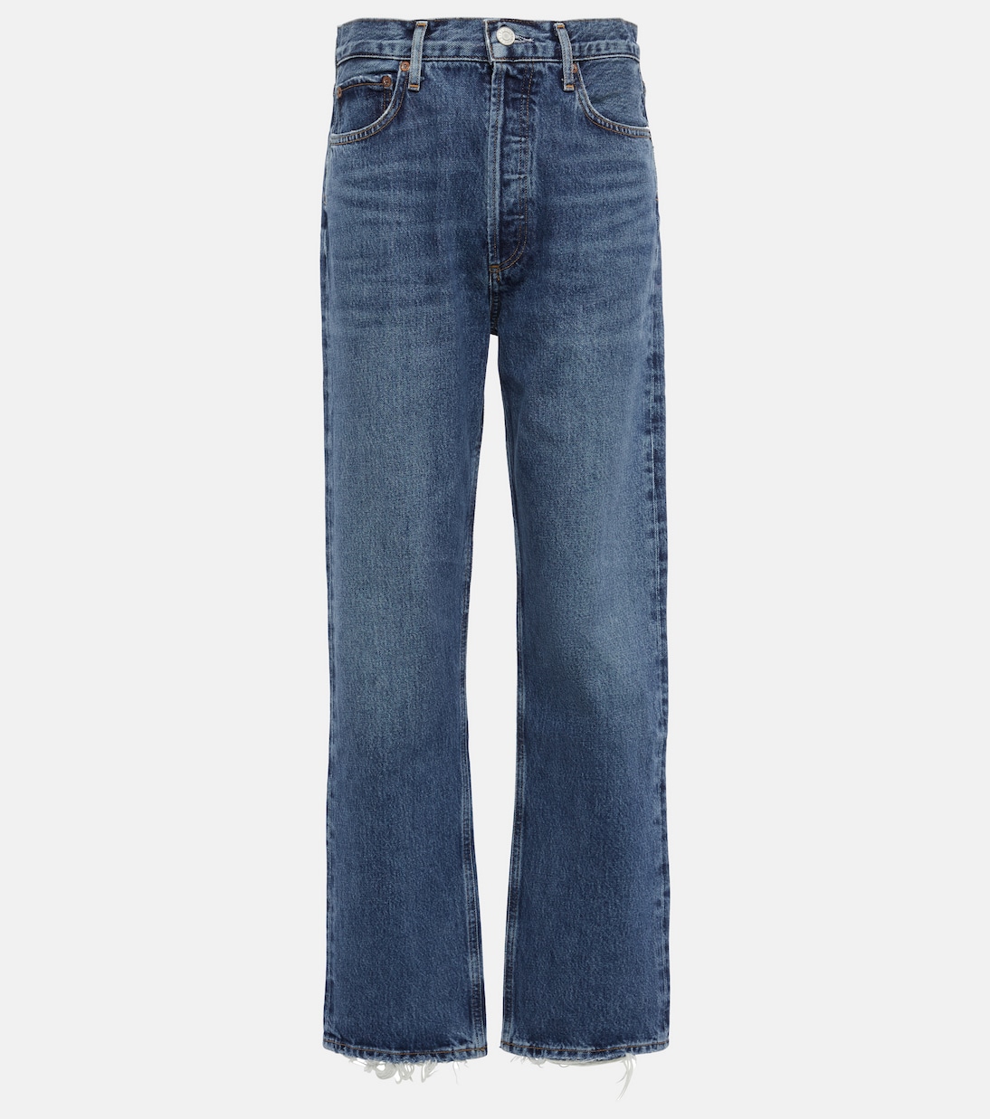 High-Rise Straight Jeans 90’s Pinch | Agolde