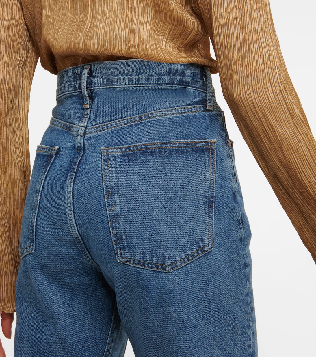 High-Rise Straight Jeans 90’s Pinch | Agolde