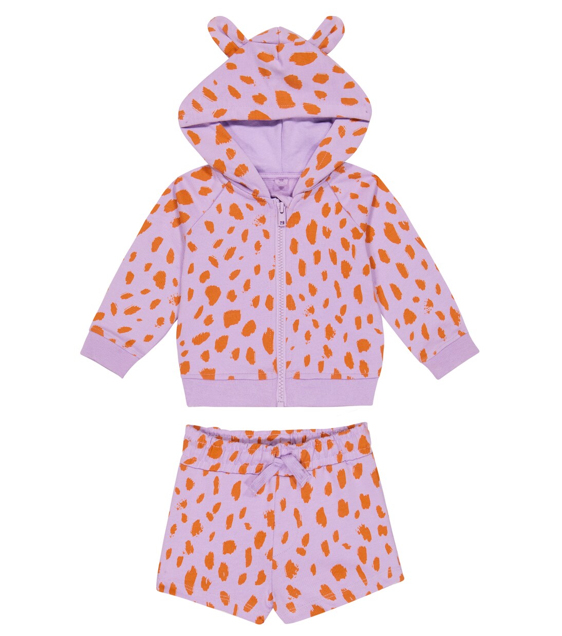 Baby hoodie and shorts set | Stella McCartney Kids