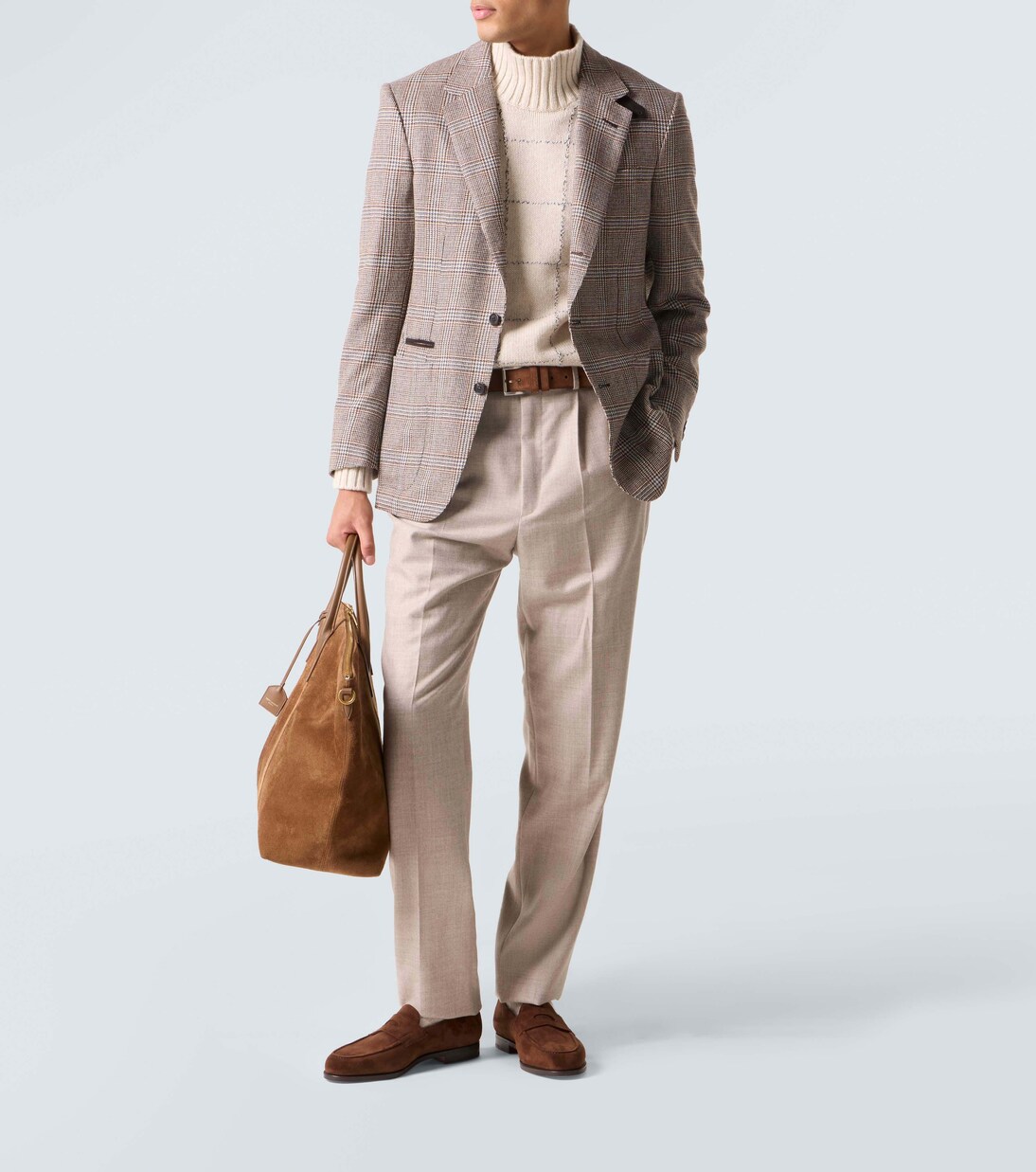 Lopez suede penny loafers | John Lobb