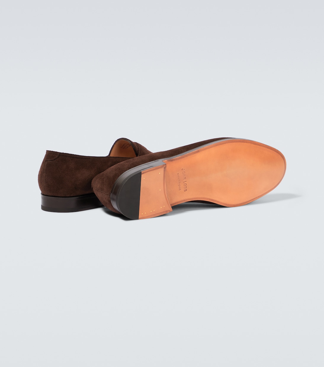 Lopez suede penny loafers | John Lobb