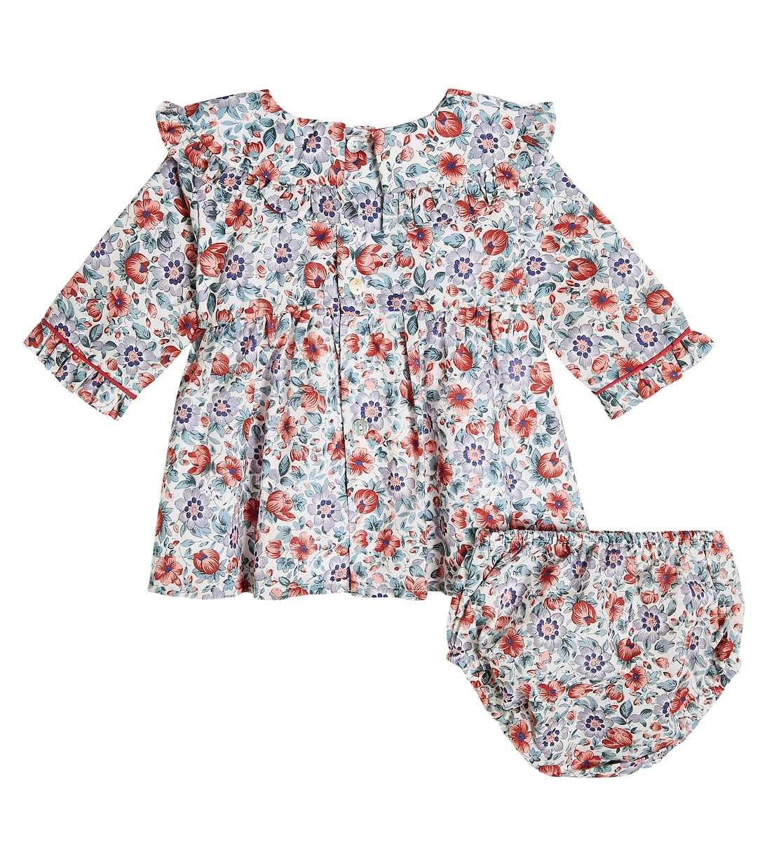 Baby Set Marta aus Kleid und Höschen | La Coqueta