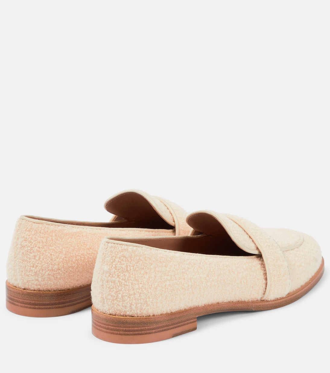 Loafers Martin aus Bouclé | Aquazzura