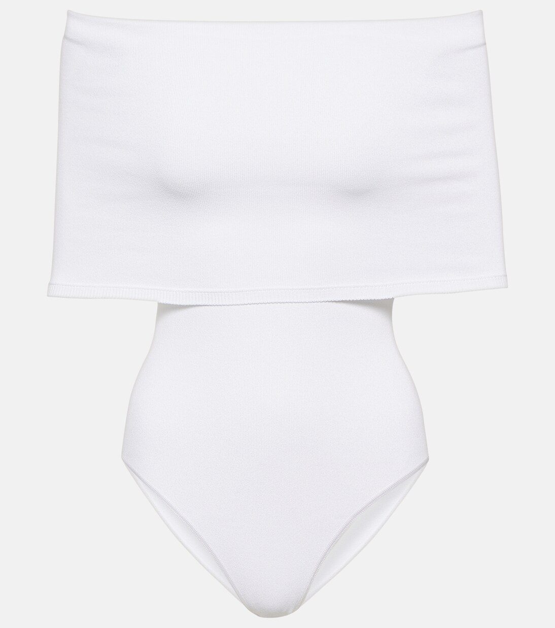 Off-shoulder knit bodysuit | Alaïa