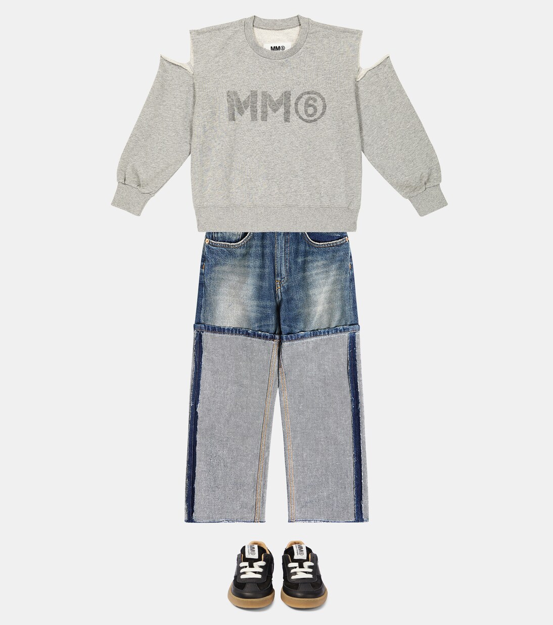 Sweat-shirt en coton | MM6 Maison Margiela Kids