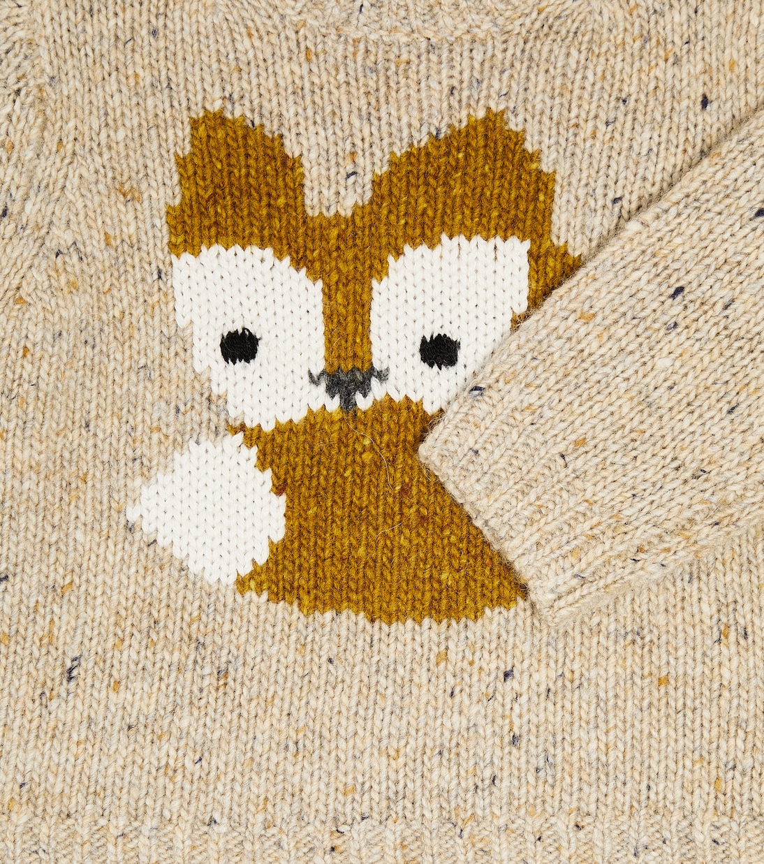 Baby Pullover Blumaro aus einem Wollgemisch | Bonpoint