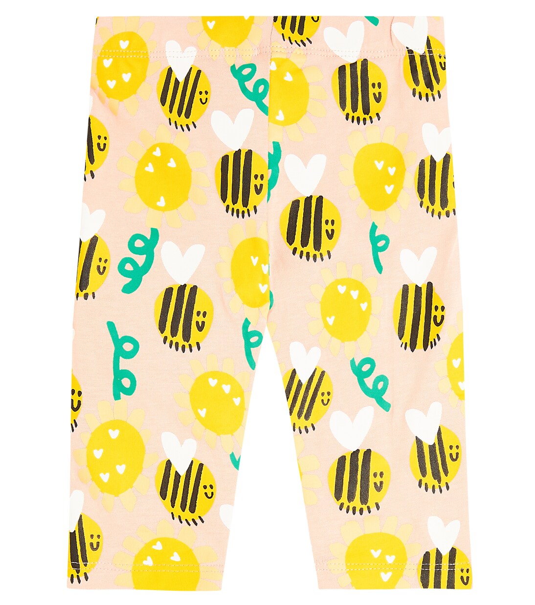 Baby printed cotton jersey leggings | Stella McCartney Kids