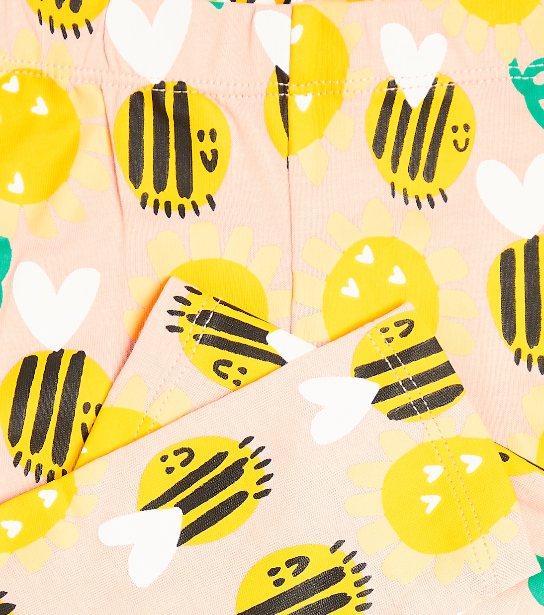 Baby printed cotton jersey leggings | Stella McCartney Kids