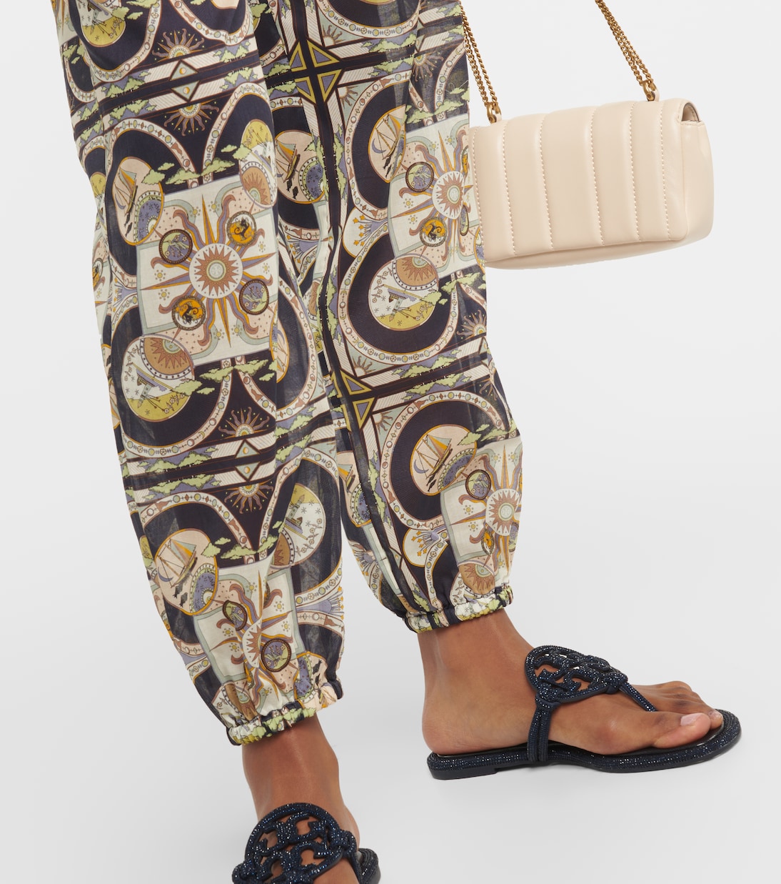 Bedruckte Hose aus Baumwolle | Tory Burch