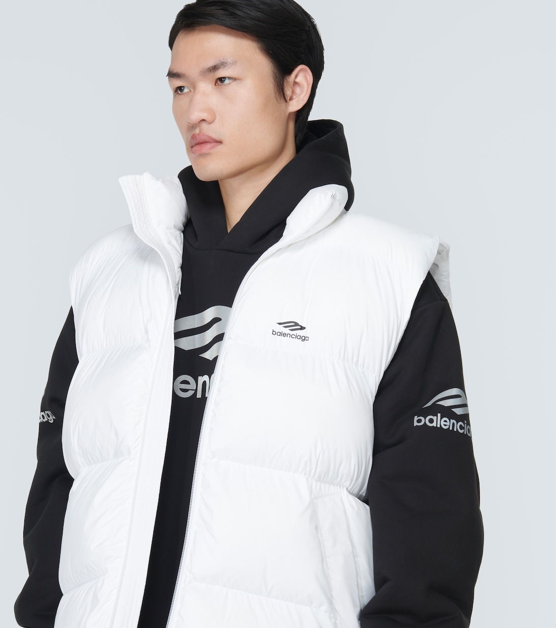 Wattierte Weste 3B Sports Icon | Balenciaga