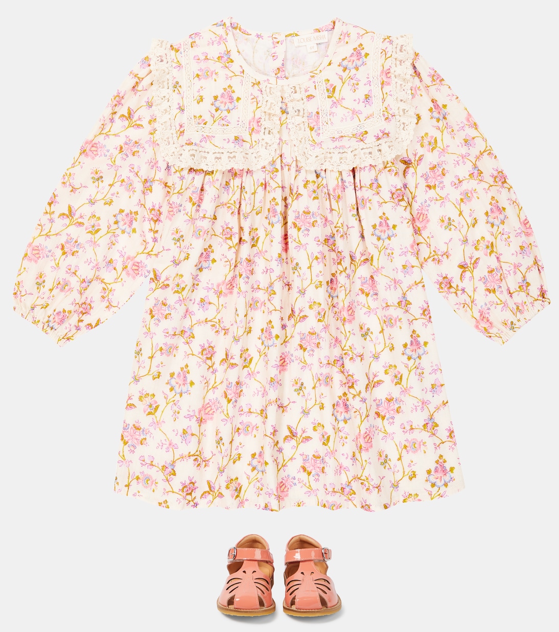 Arinola floral cotton dress  | Louise Misha