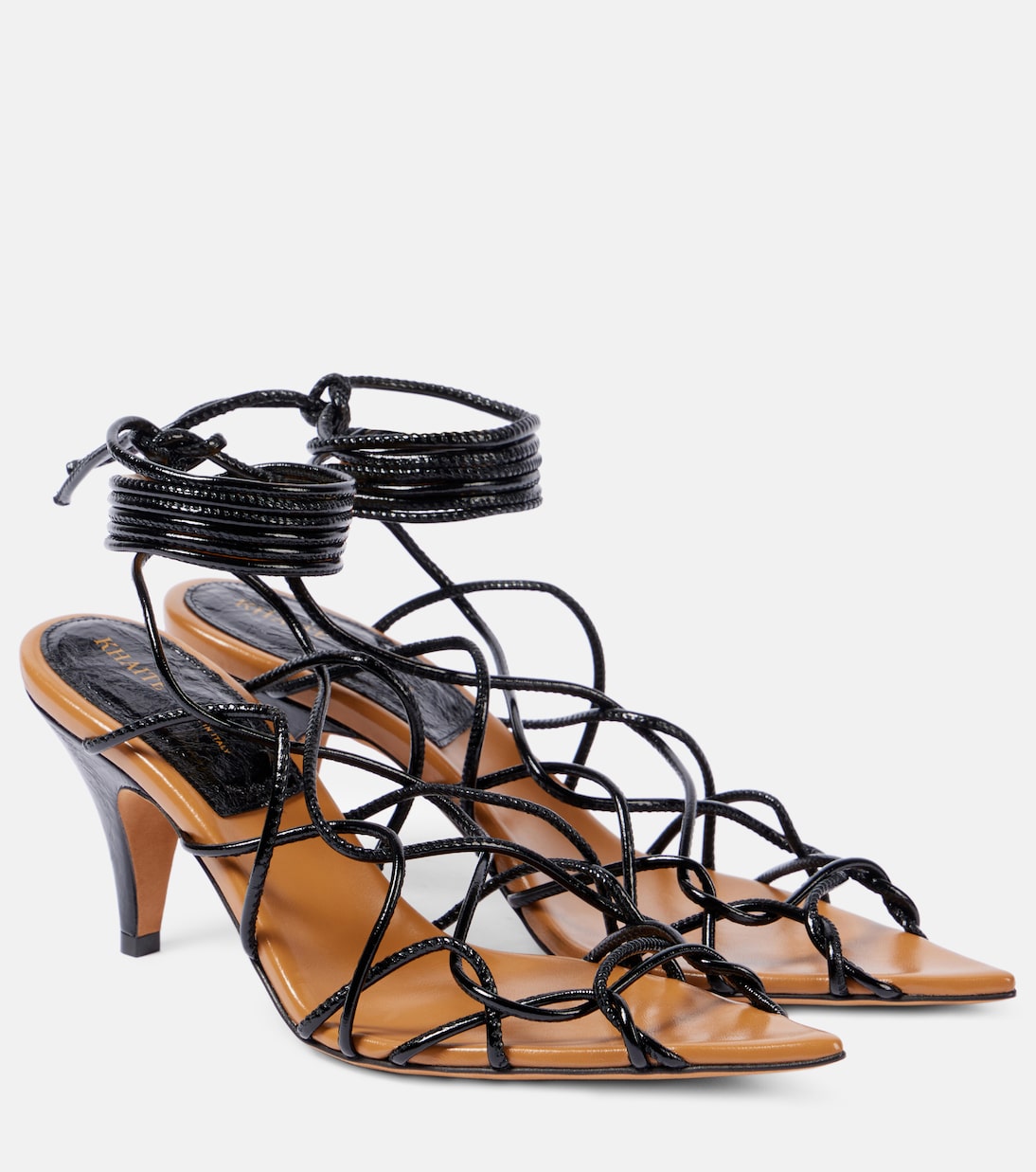 Arden 75 leather sandals | Khaite