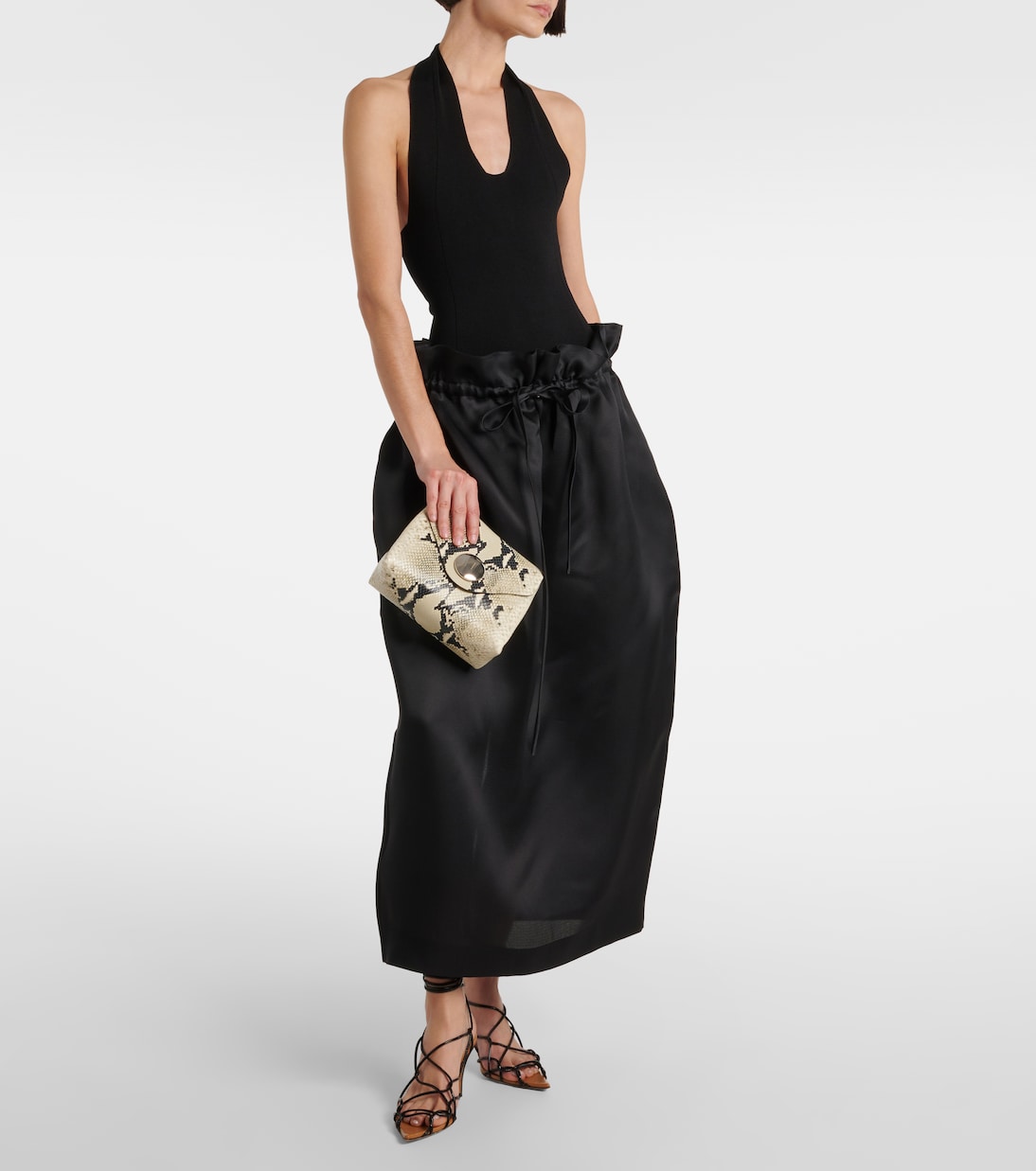 Arden 75 leather sandals | Khaite