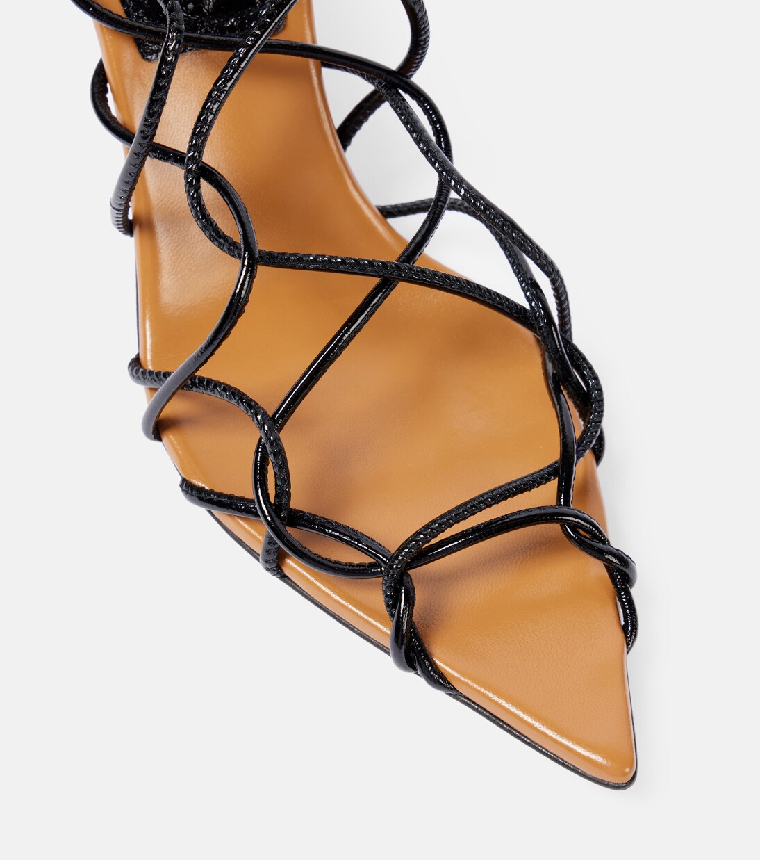 Arden 75 leather sandals | Khaite
