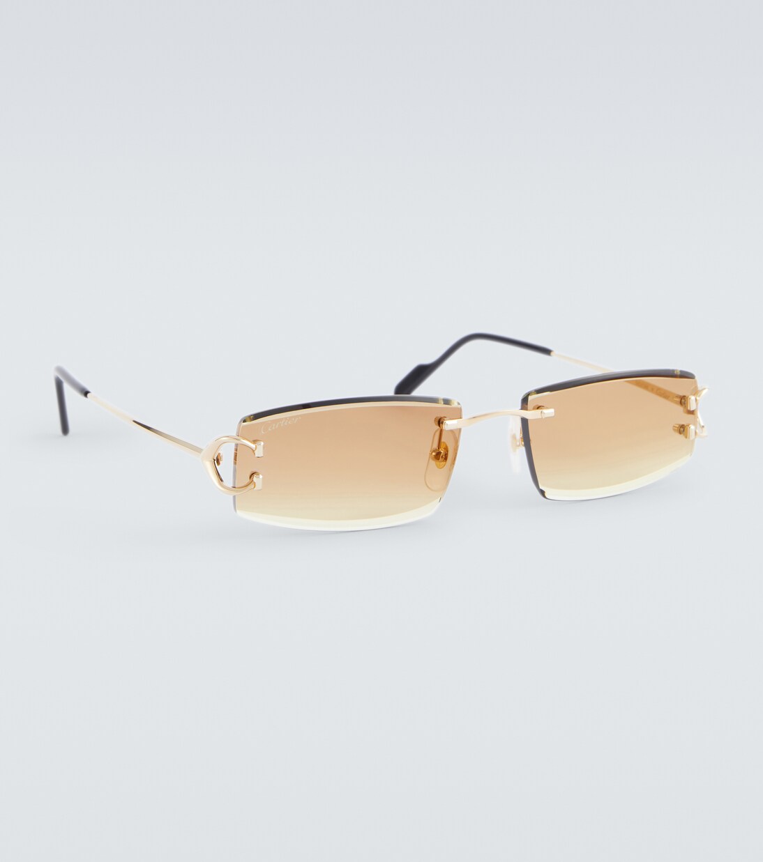 Eckige Sonnenbrille Signature C de Cartier | Cartier Eyewear Collection
