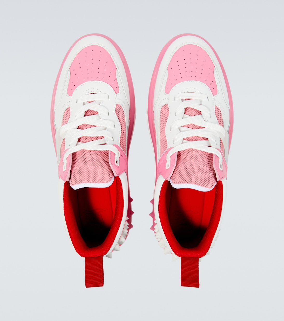 Astroloubi leather-trimmed sneakers | Christian Louboutin