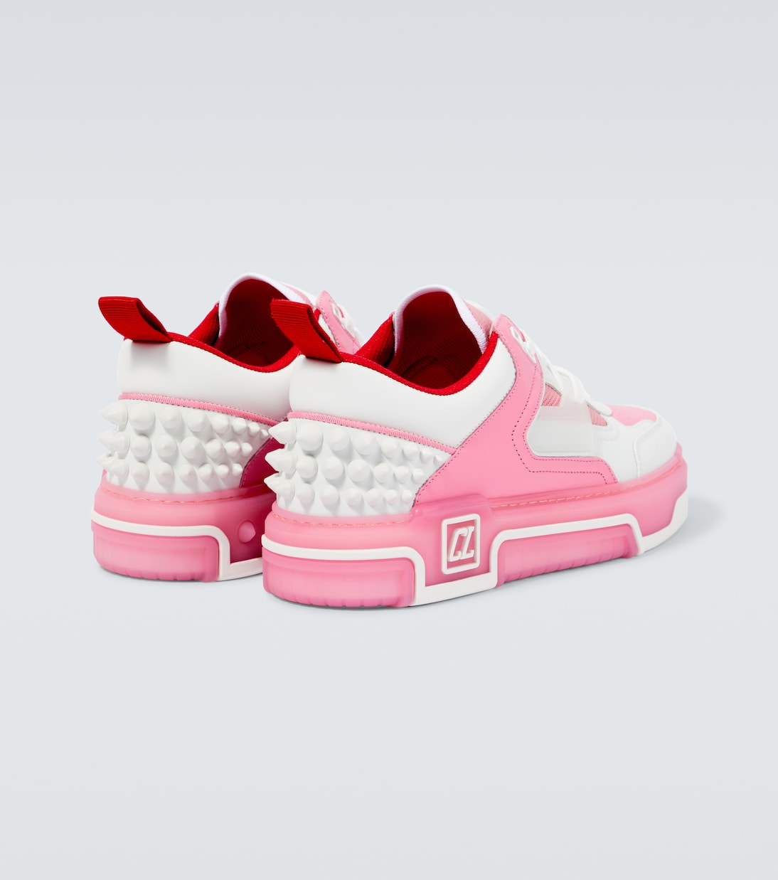 Astroloubi leather-trimmed sneakers | Christian Louboutin