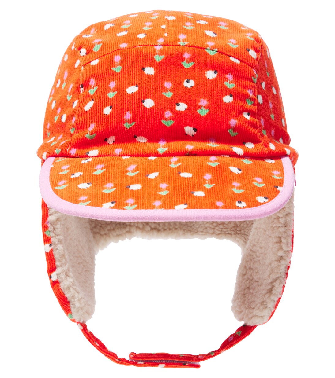 Printed velvet hat | Stella McCartney Kids