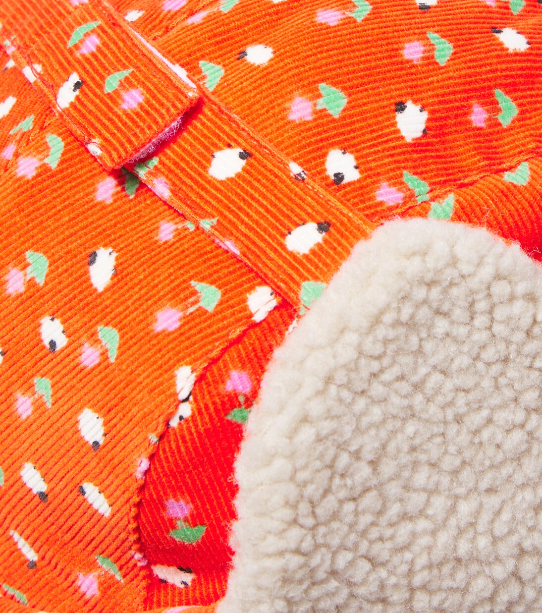 Printed velvet hat | Stella McCartney Kids