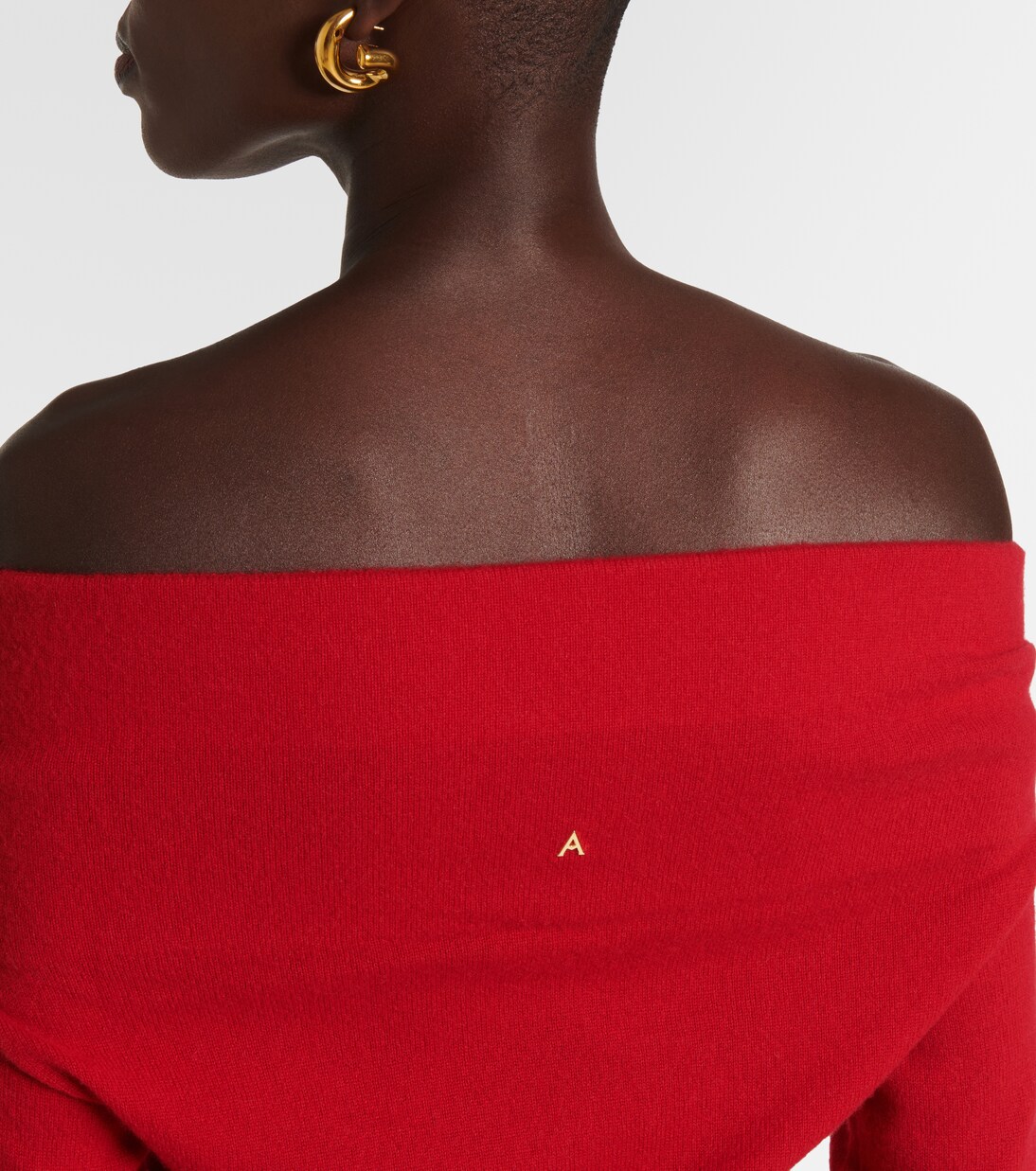 Abito lungo Lunaire  in cashmere con scollo bardot | Altuzarra