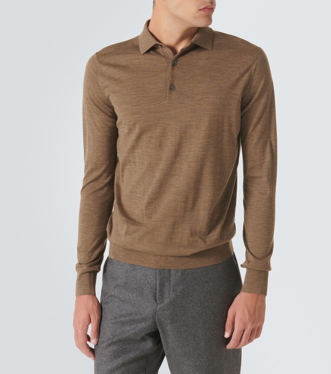 Virgin wool polo sweater | Loro Piana