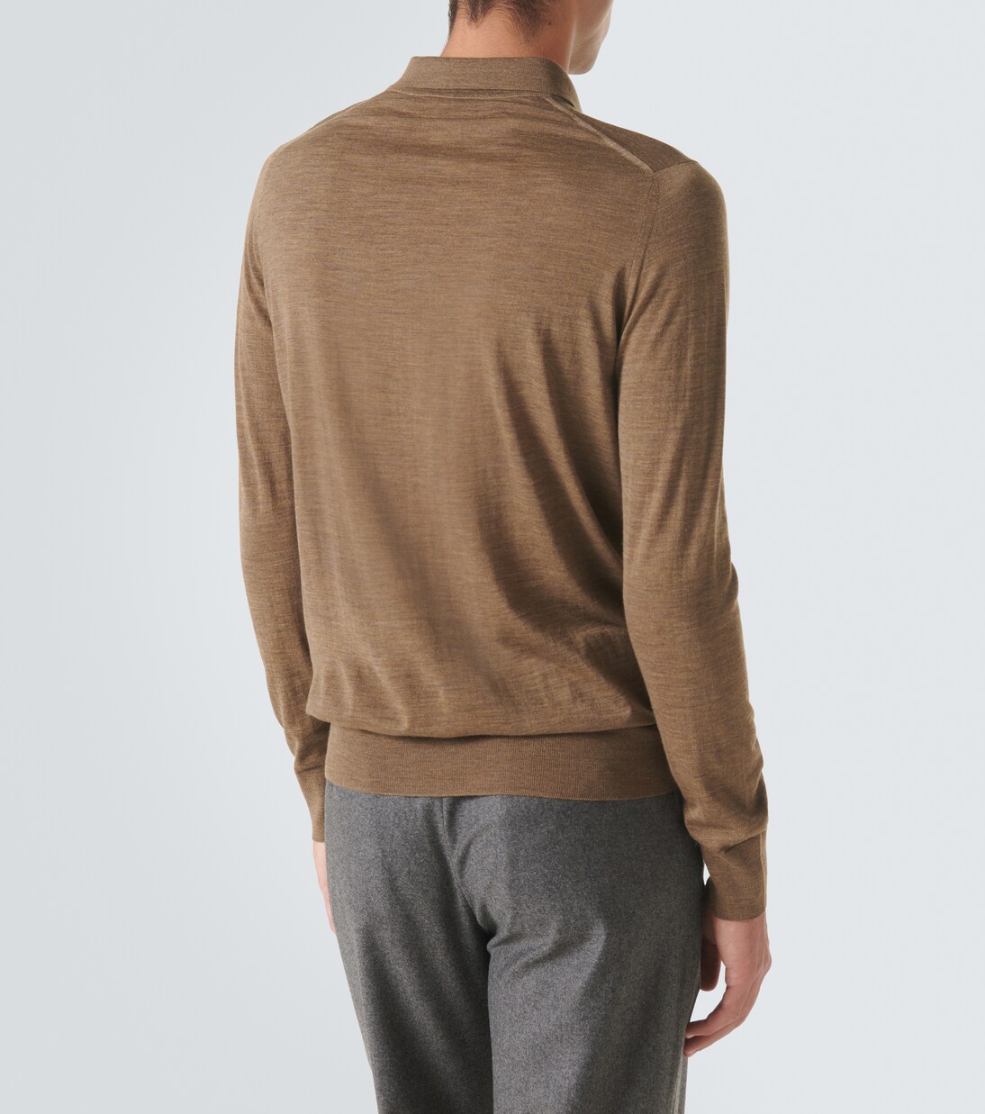 Virgin wool polo sweater | Loro Piana