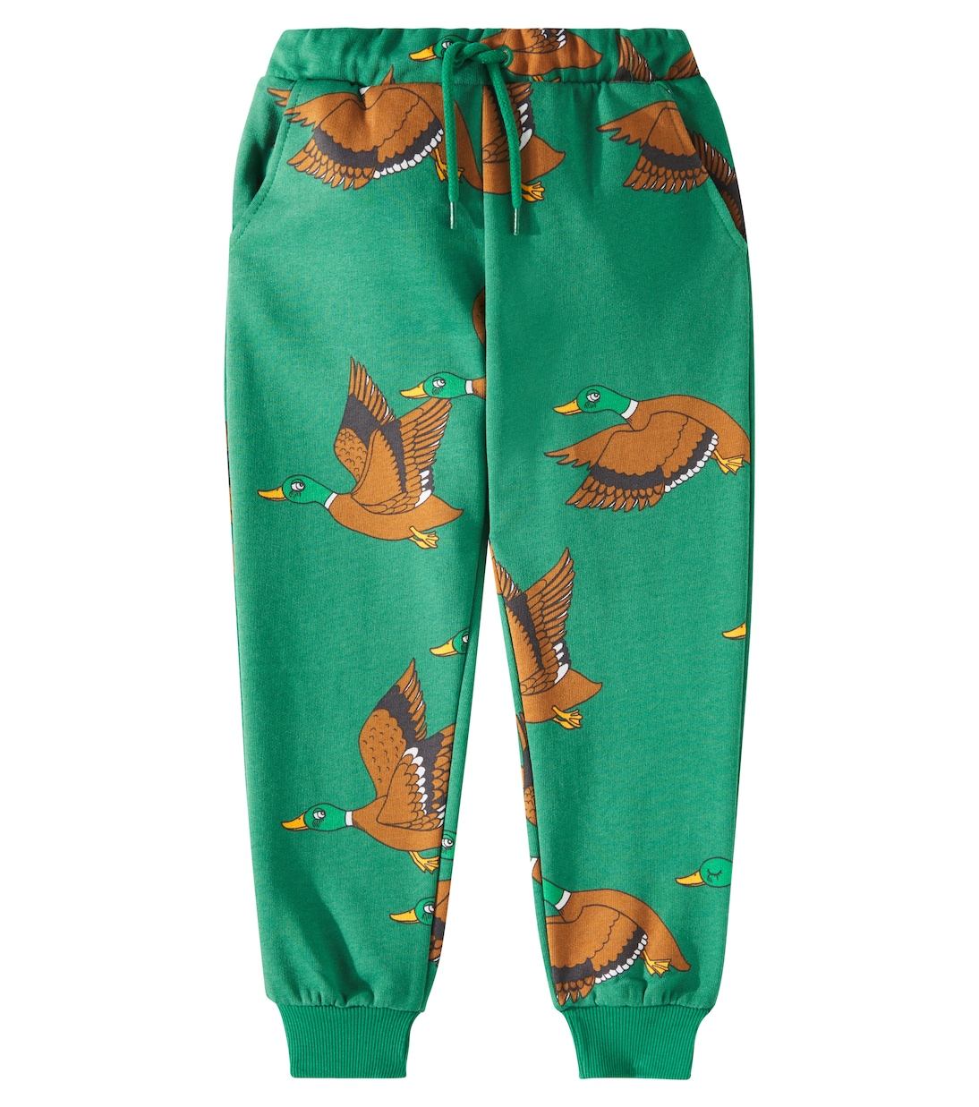 Ducks cotton jersey sweatpants | Mini Rodini