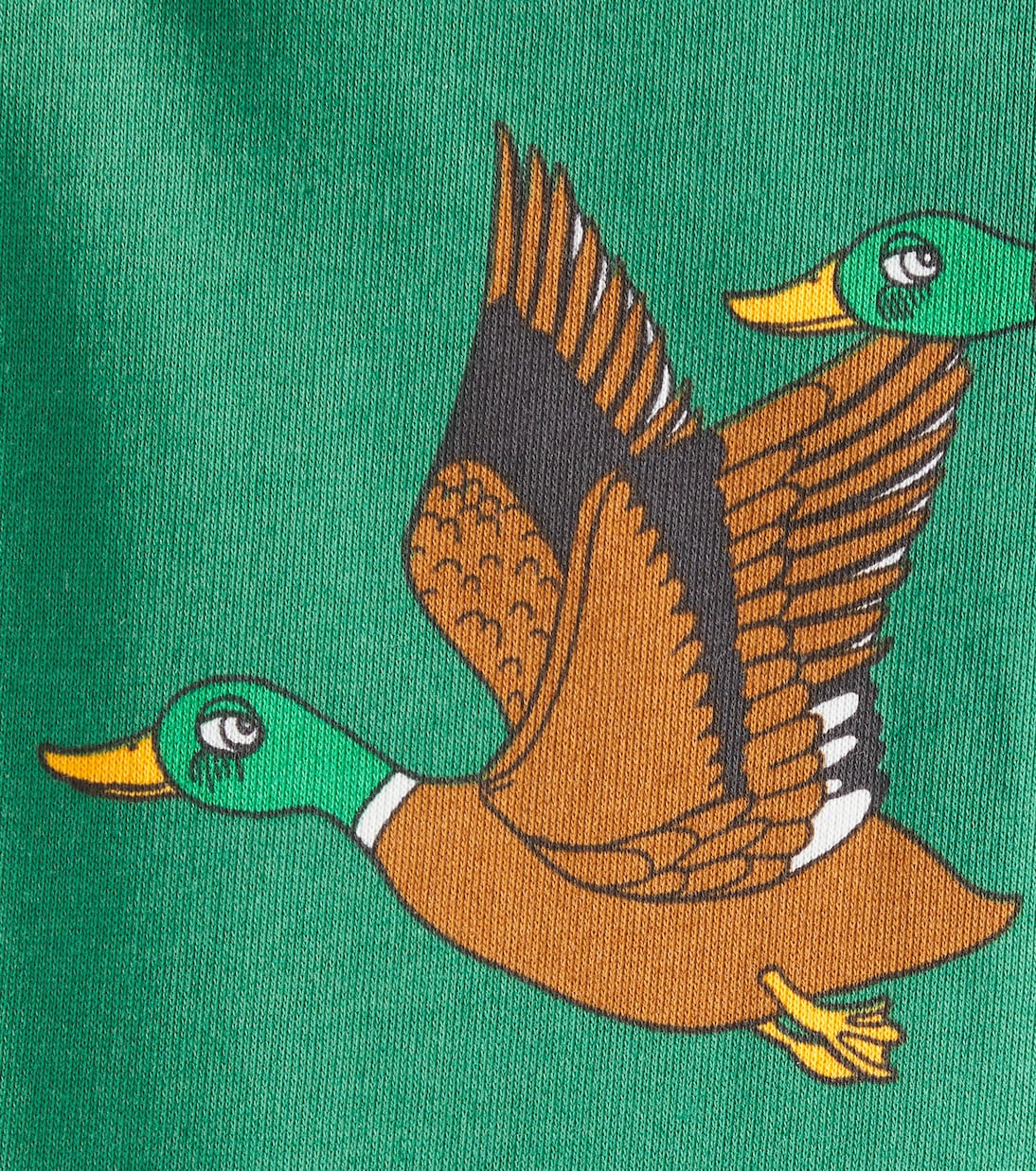 Ducks cotton jersey sweatpants | Mini Rodini