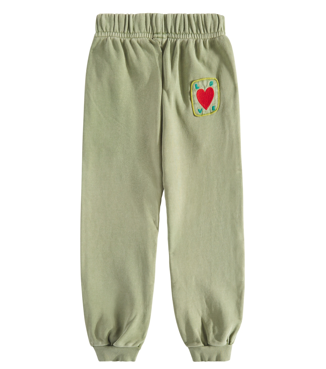 Printed cotton jersey sweatpants | Jellymallow