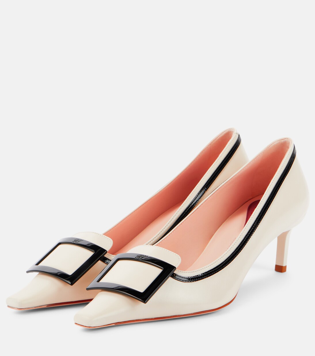 Escarpins Viv’ Canard 55 en cuir | Roger Vivier