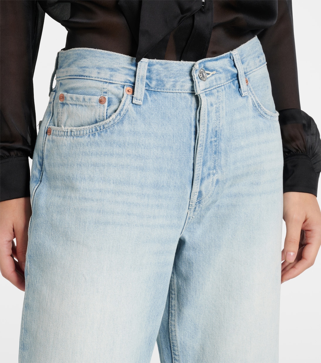Cropped Straight Jeans Easy Straight | Re/Done