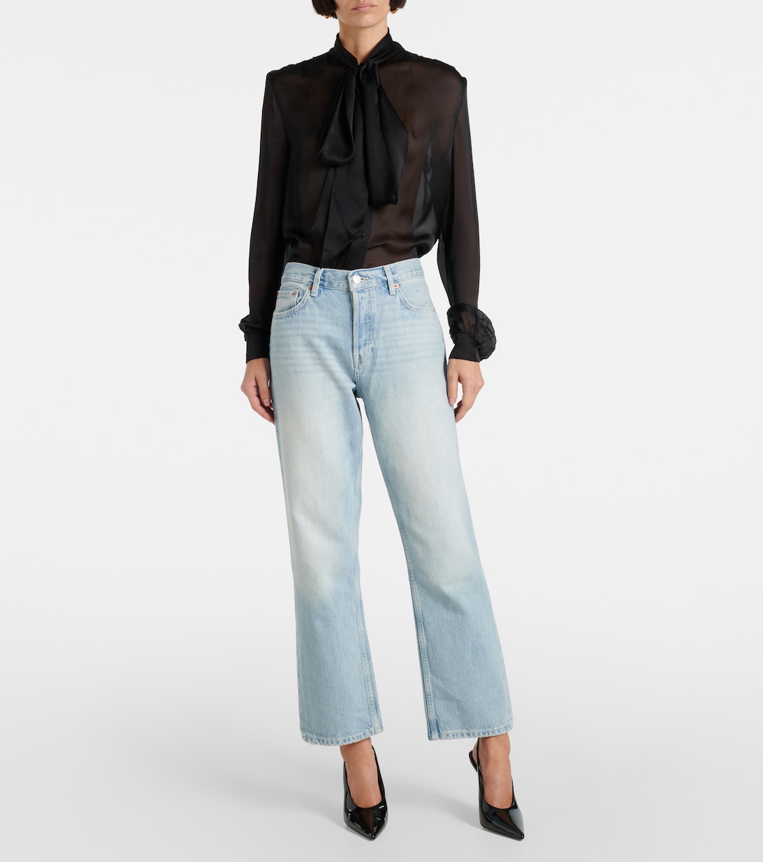 Cropped Straight Jeans Easy Straight | Re/Done