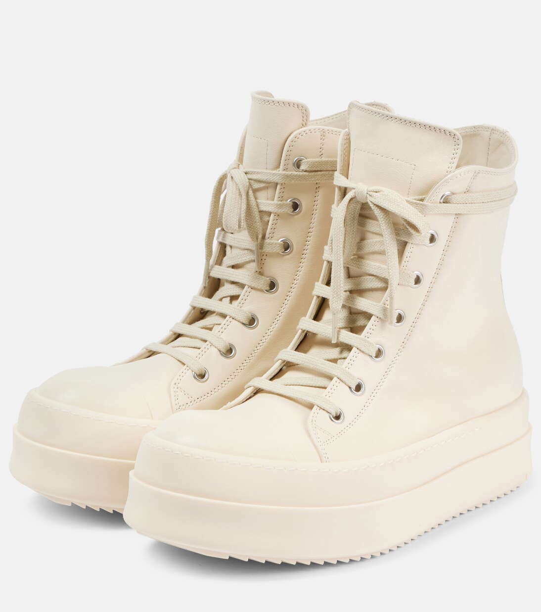 Mega Bumper leather sneakers | Rick Owens