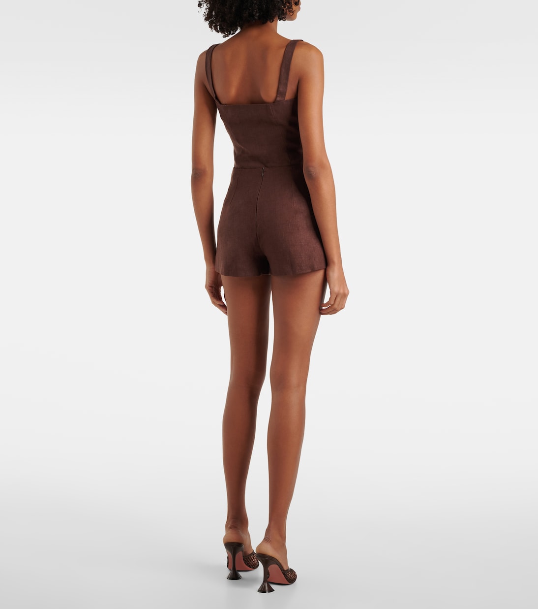 Shorts Lila aus Leinen | Faithfull