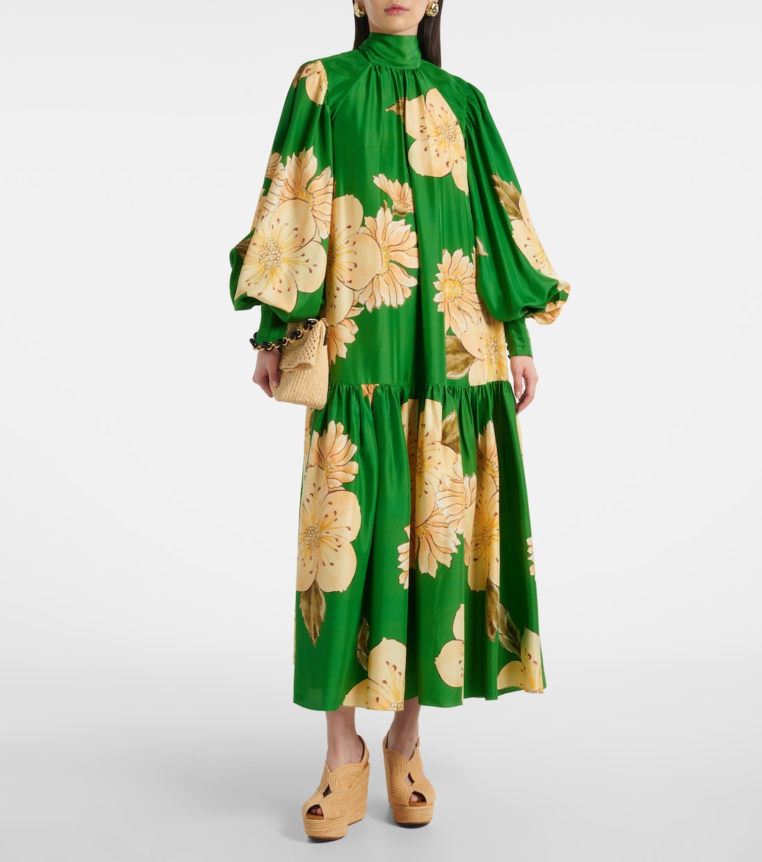 Dolce raffia platform sandals | Clergerie