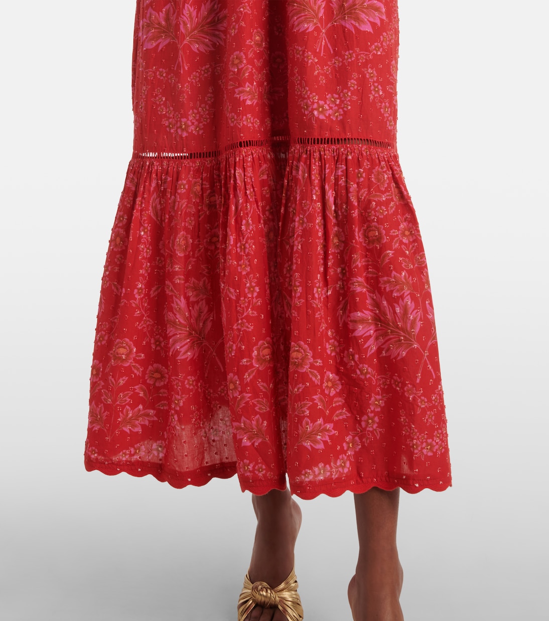 Robe longue en coton à fleurs | Farm Rio