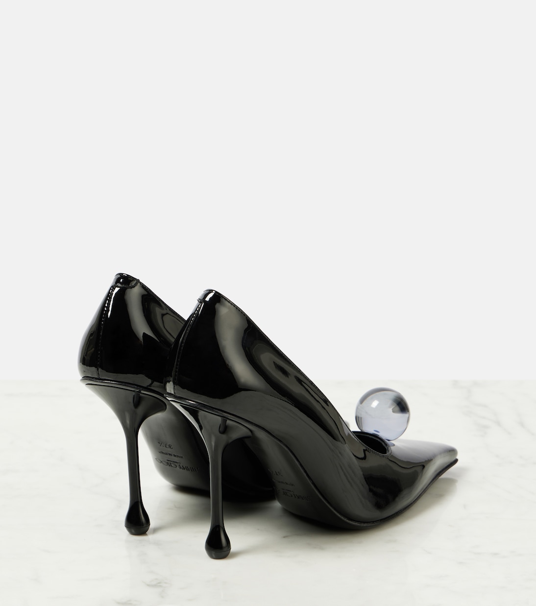 Verzierte Pumps Orb 95 aus Lackleder | Jimmy Choo