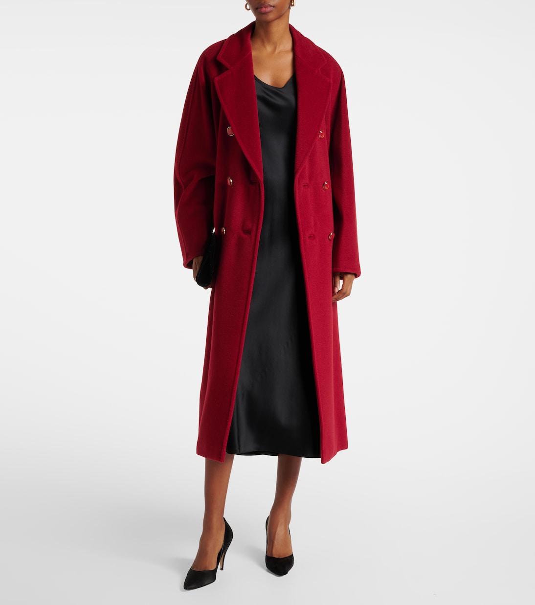 Midikleid Banjo aus Seidensatin | Max Mara