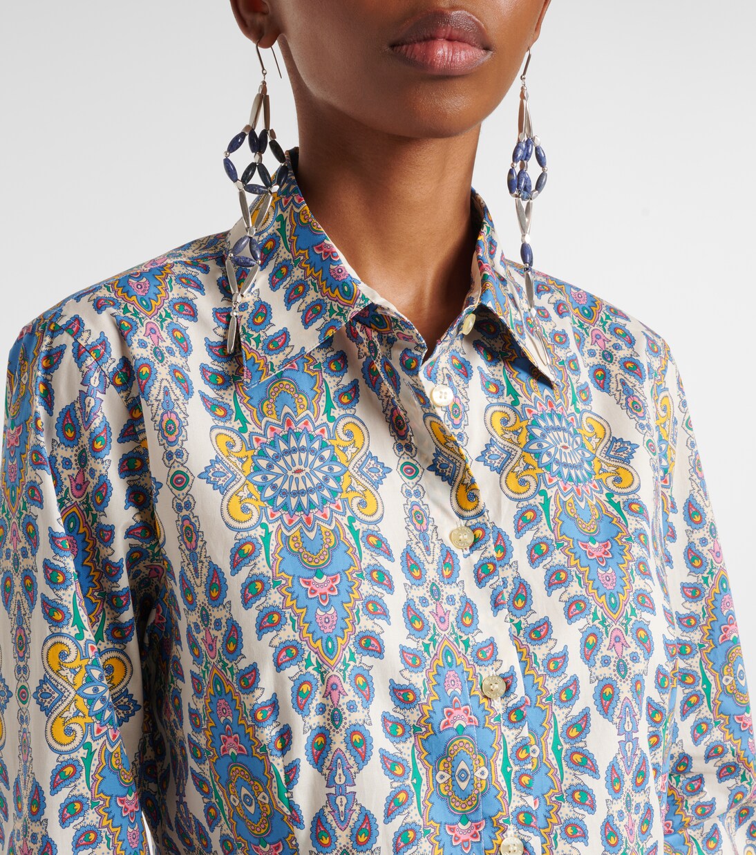 Bedrucktes Hemd aus einem Baumwollgemisch | Etro