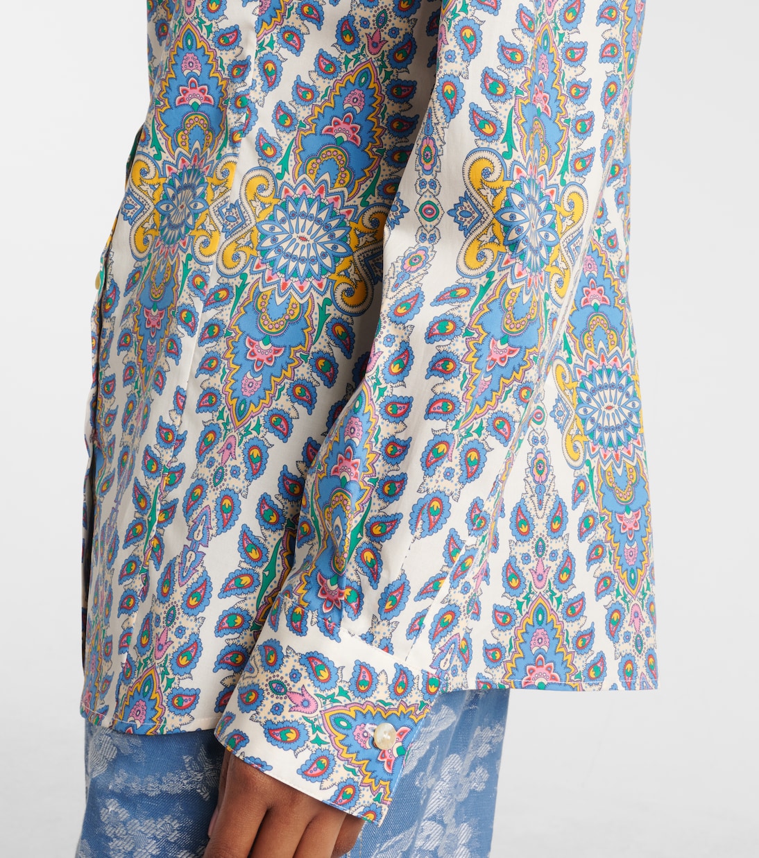 Bedrucktes Hemd aus einem Baumwollgemisch | Etro