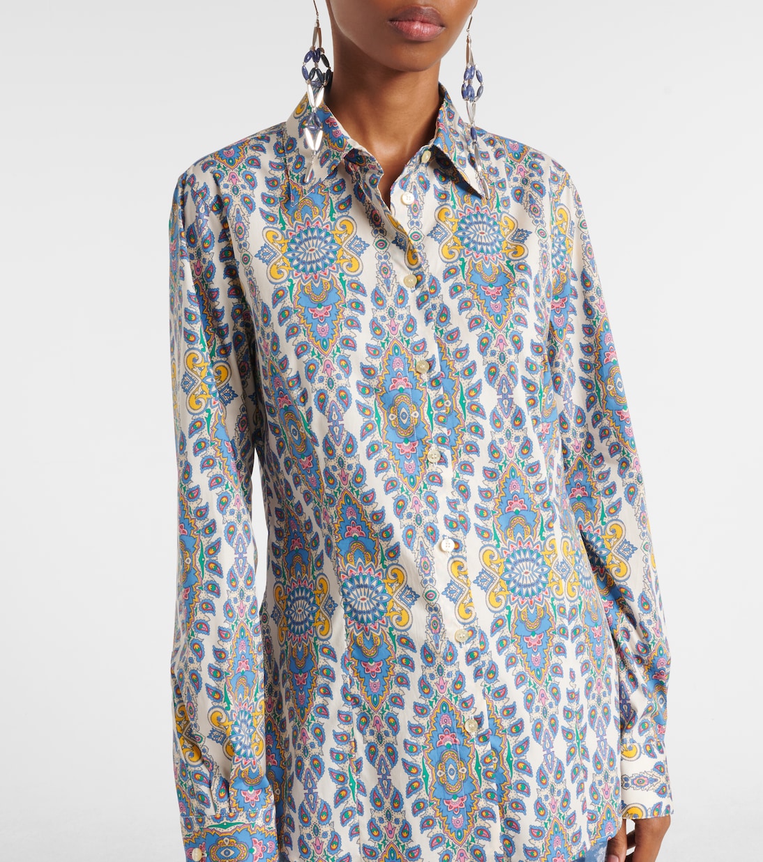 Bedrucktes Hemd aus einem Baumwollgemisch | Etro