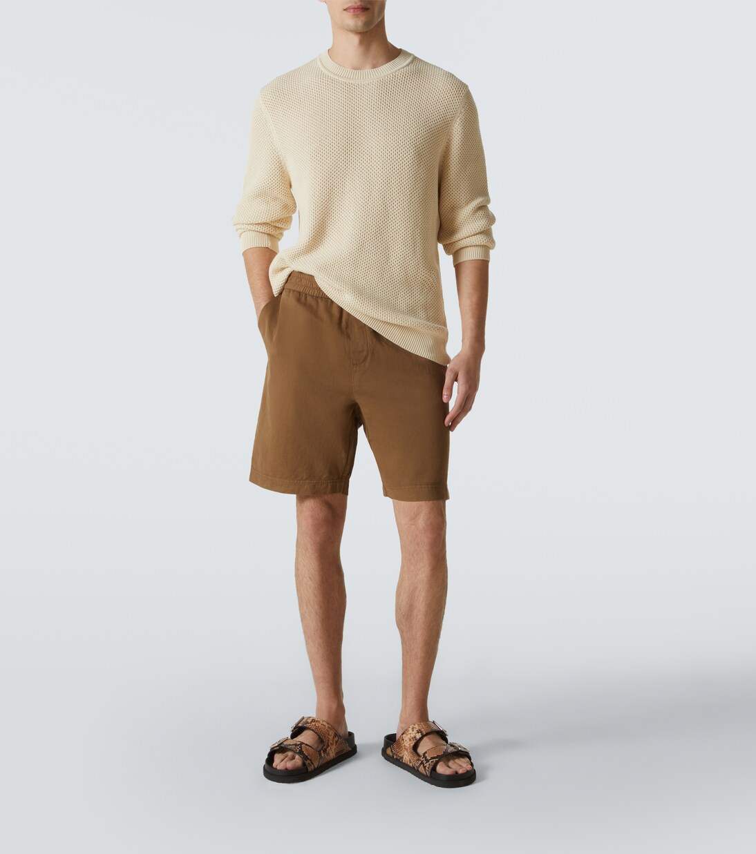 Cotton sweater | Sunspel