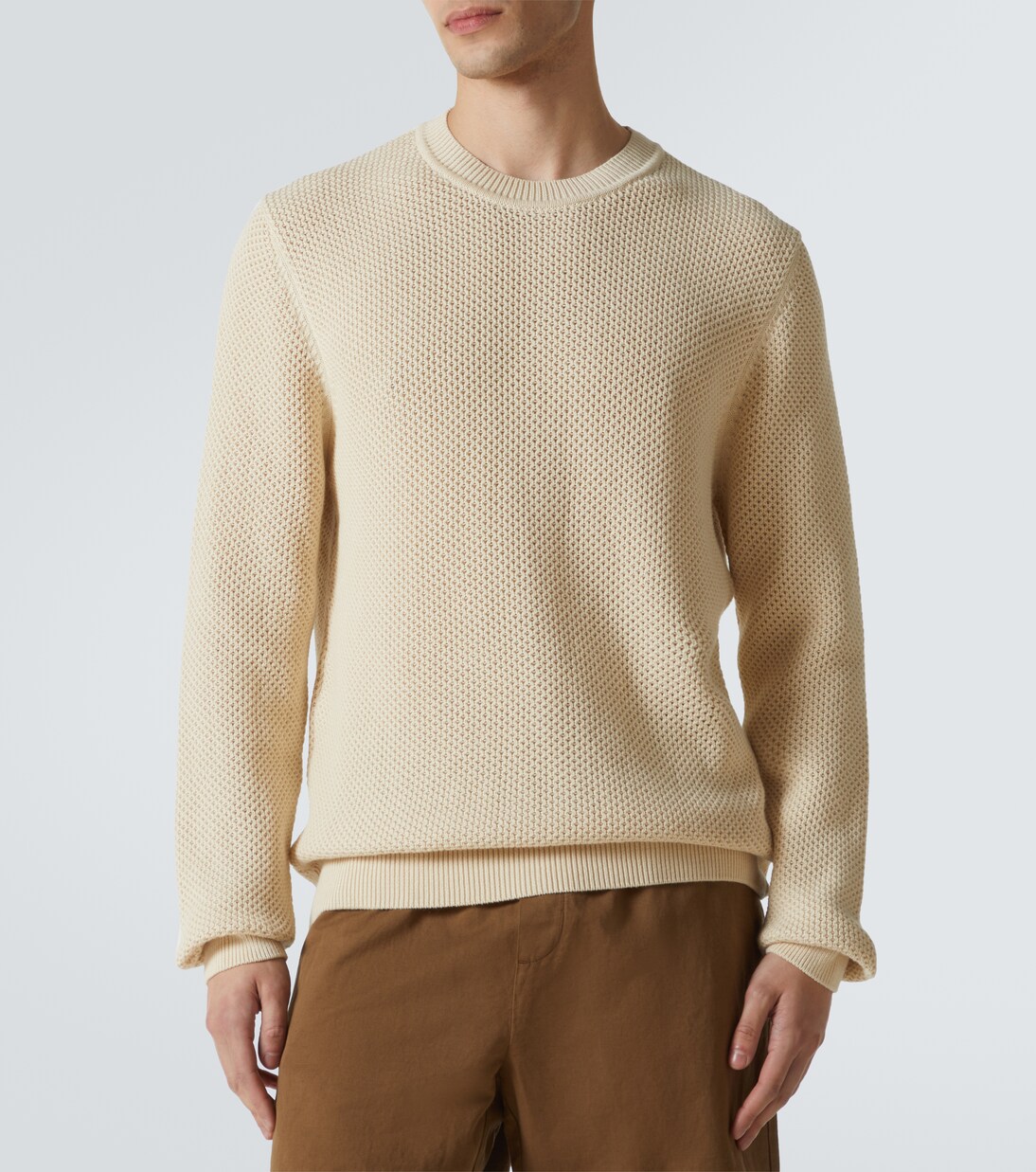 Cotton sweater | Sunspel