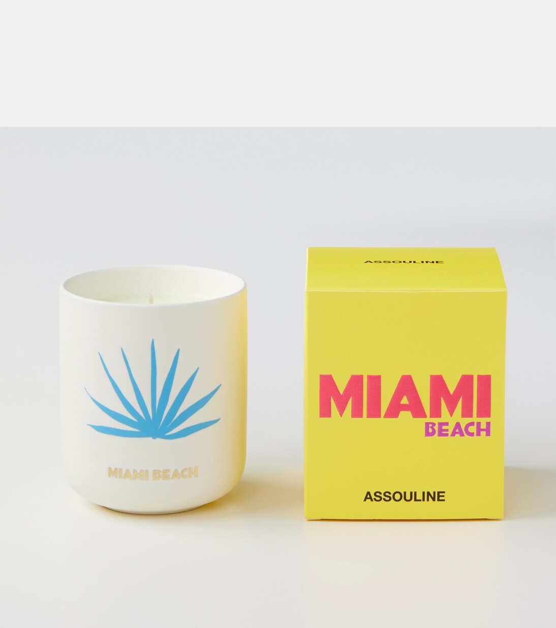 Miami Beach ceramic scented candle | Assouline