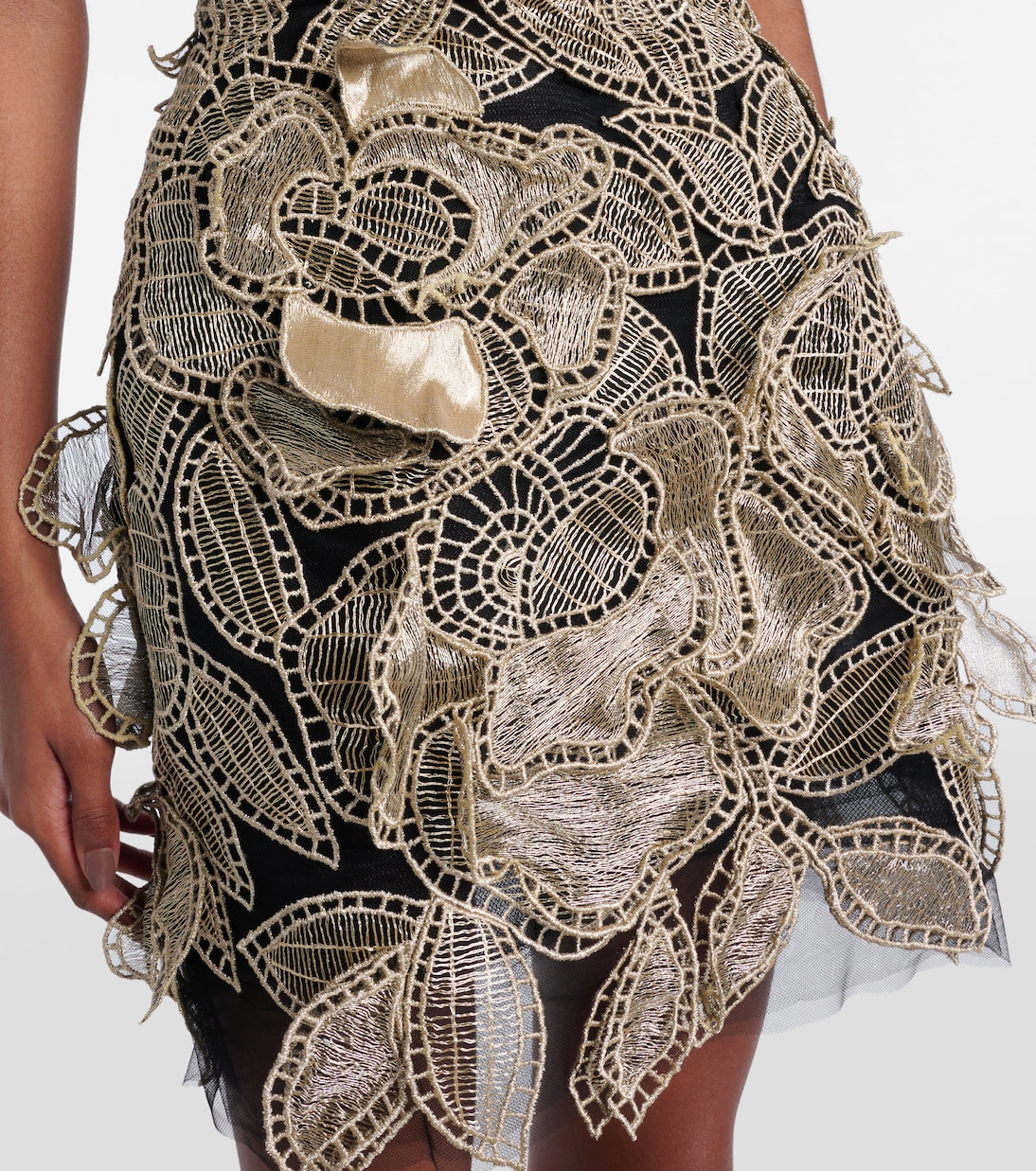 Minikleid aus Tüll | Oscar de la Renta