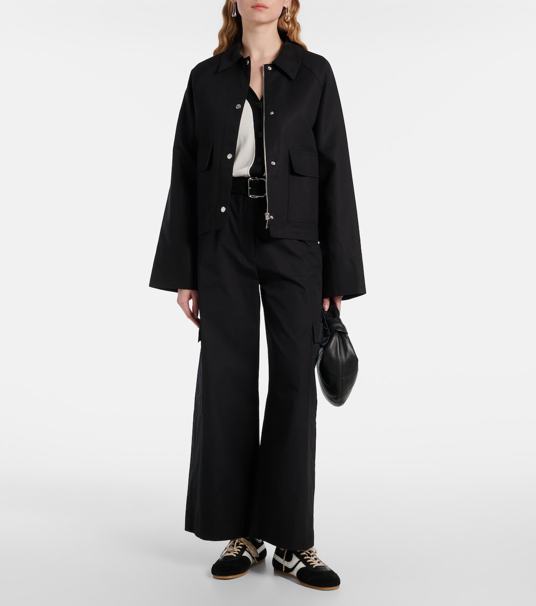 High-Rise-Cargohose Gloria aus Baumwolle | 'S Max Mara